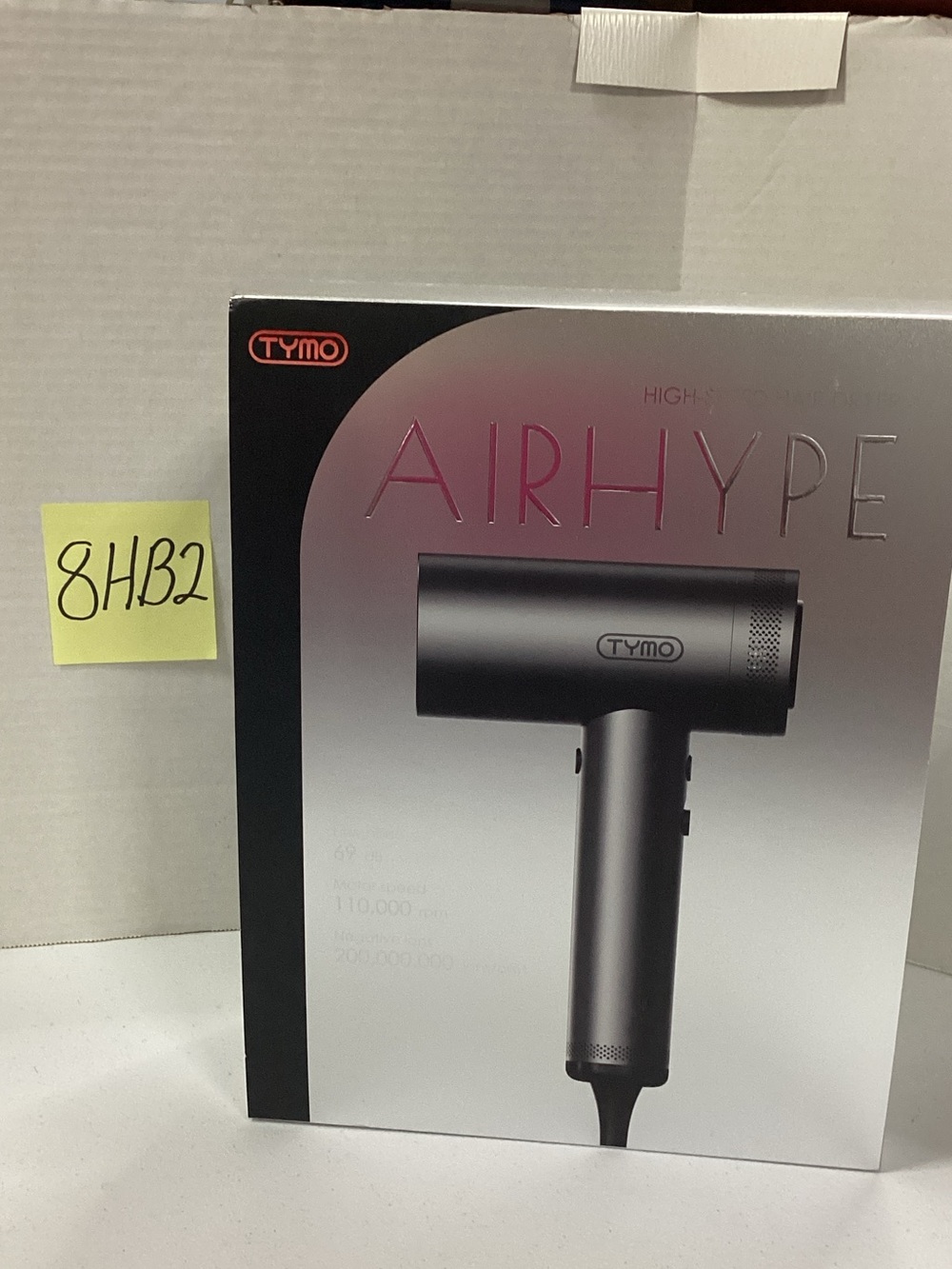 TYMO AirHype Portable Hair Dryer - Matte Gray